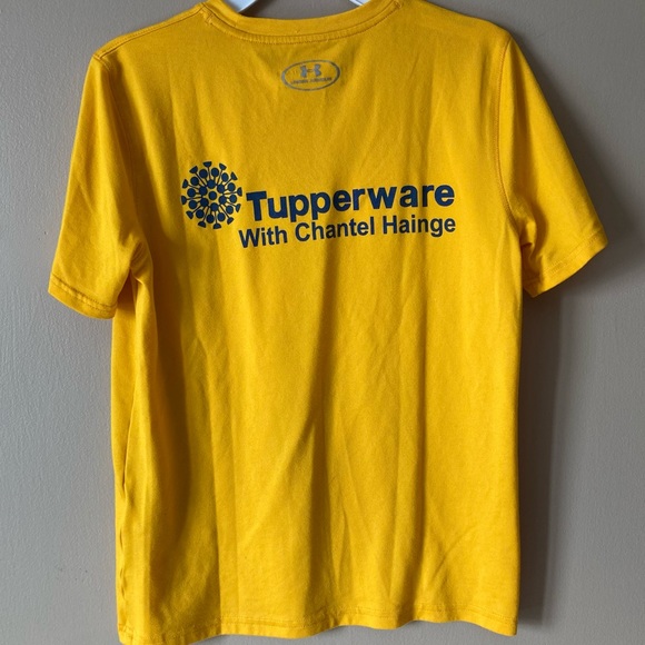 LA Rams Youth Short Sleeve Under Armour Athletic Tee Shirt Heatgear Loose Medium - Picture 6 of 7